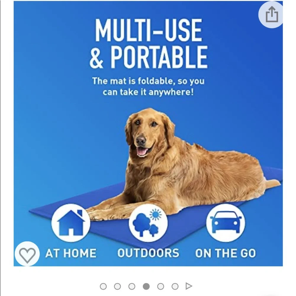 Cooling mat for pets